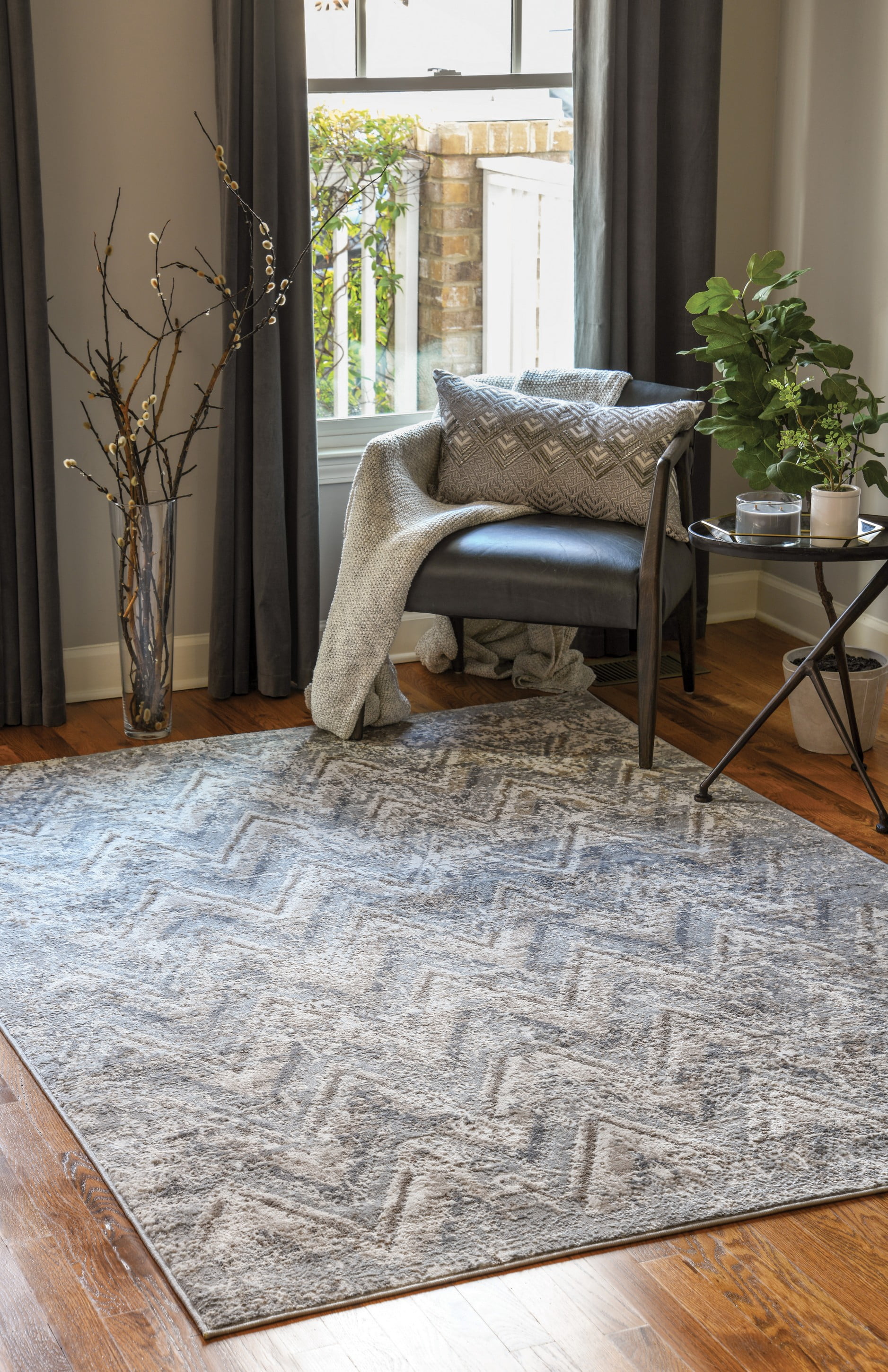 United Weavers Dawson Consonant Modern Abstract Area Rug, Harvest, 7'10" x 10'6"