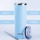 thumbnail image 3 of Vasos de Acero Inoxidable - Termo Tumbler de 22oz -660ml | Vaso Termico | Mantiene La Temperatura Entre 8 y 24 Horas - Bebidas Frias y Calientes | Tapa Antiderrame - Ideal Para azul cielo 22oz – 660m NORDAY SKITBLACK, 3 of 4
