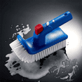 thumbnail image 1 of 2X Pool Brush for Step & Corner, Rotatable Hand Scrub Brush, for Pool,Spa, Bathroom, Hot Tub, Kitchen, 1 of 10