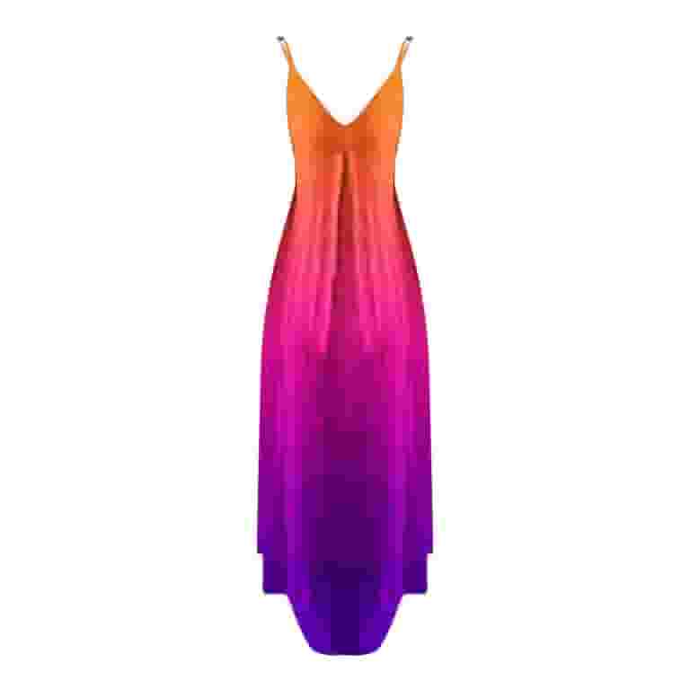Amidoa Summer Beach Dresses for Women Ombre Sleeveless Long Amidoa Summer Beach Dresses for Women Ombre Sleeveless Long