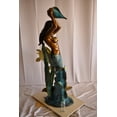 thumbnail image 5 of Nifao Mermaid with Clownfish and Turtle Outdoor Fountain Statue, Bronze Garden Water Feature Sculpture for Patio & Yard – Garden Outdoor Decor Sculpture, 32"L x 19"W x 60"H, 5 of 11
