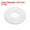 White, variant on Uxcell Wall Split Flange ABS Round Self-Adhesive Escutcheon Plate Buckle Water Pipe Cover Gold 2.01"