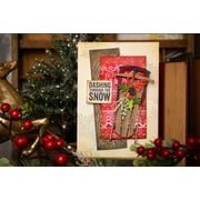 Sizzix Thinlits Dies Vintage Sled by Tim Holtz 12 Pack for Crafting