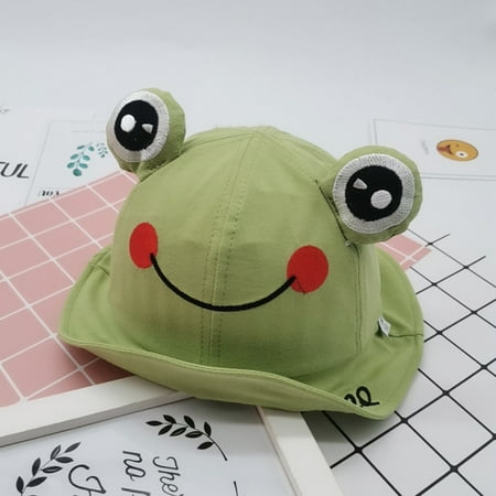 

〖TOTO〗Kids Hats Caps Baby Boys Girls Summer Cartoon Sun Protection Hat Sunscreen Cap Fisherman S Hat