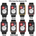 thumbnail image 3 of Flmtop 1PC Watch Screen Protector Waterproof Smartwatch Cases TPU Full Cover Scratch Resistant Anti-Fall Protective Cover Practical Screen Protector Compatible with HUAWEI Watch Fit, 3 of 10