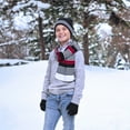 thumbnail image 2 of Polarwear Boys Hat,Scarf & Glove Set-Kids Cold Weather Winter Accessories-Childrens 3 Pc Beanie Set-Big Boys Hat Scarves Sets, 2 of 5