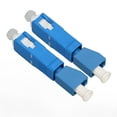 thumbnail image 4 of Hybrid Optical Fiber Adapter,2Pcs Fiber Adapter SC Fiber Adapter Optical Fiber Connector Rugged and Tough, 4 of 9