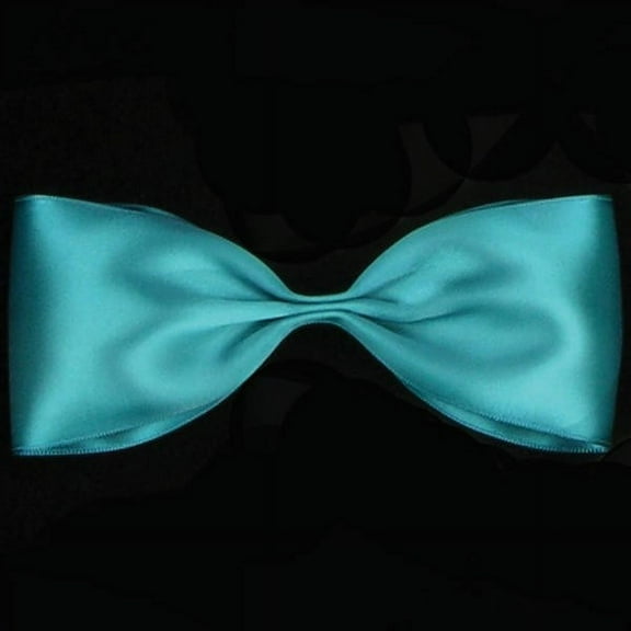 The Ribbon People Sapphire Blue Double Face Craft Ribbon 0.25" x 330 Yards