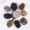 thumbnail image 3 of Fake Claw Clip Hair Accessories Hair Bun Extensions Space Buns Hair Piece Piece Updo Messy Bun 03, 3 of 8
