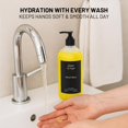 thumbnail image 6 of Avyya Advanced Hand Wash 10.14 fl oz | Plant-Derived and pH Balanced | 10x Germ Protection with Hydration | Gentle, Moisturizing and Detoxifying Hand Wash (2, Noir + Zeste), 6 of 8