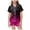 Hot Pink, variant on Cathalem Girls Silk Satin Pajamas Short Sleeve PJS Shorts Set Soft Button Down Sleepwear 2 Loungewear S 2 Loungewear S Red 8-9 Years