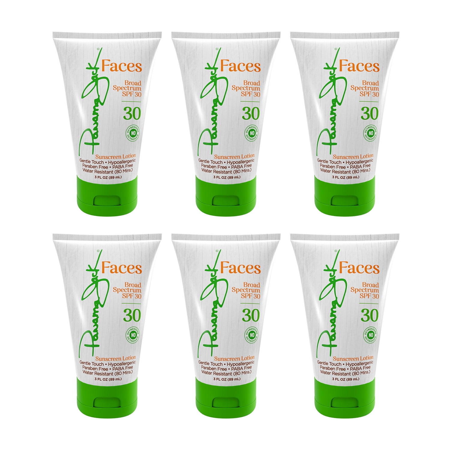 Panama Jack Faces Sunscreen Lotion SPF 30, Broad Spectrum UVA/UVB