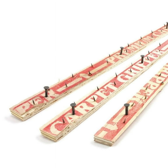 Thermwell WM100W 4 ft. Carpet Tack Strip For Wood- Pack of 100
