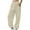 Beige, variant on hotojiny Women Sweatpants Baggy High Waisted Cinch Bottom Athletic Sweat Pants Lightweight Workout Active Trousers with Pockets