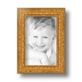 thumbnail image 2 of ArtToFrames 4" x 6" Gold Picture Frame, 4x6 inch Gold Wood Poster Frame (WOM-4317), 2 of 8