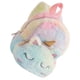 thumbnail image 2 of Girls Backpack Unicorn Shape Backpack Daily Use Plush Multi Outdoor Use 1piece, 2 of 5