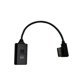 thumbnail image 1 of Adaptador de Cable Q5, línea de conversión, adaptadores convertidores ligeros y duraderos, reemplazo para coches, Audio, Radio, teléfono Combinaciones de reproductor de DVD/TV para coche negro 1 Speravity VI019030-01, 1 of 6