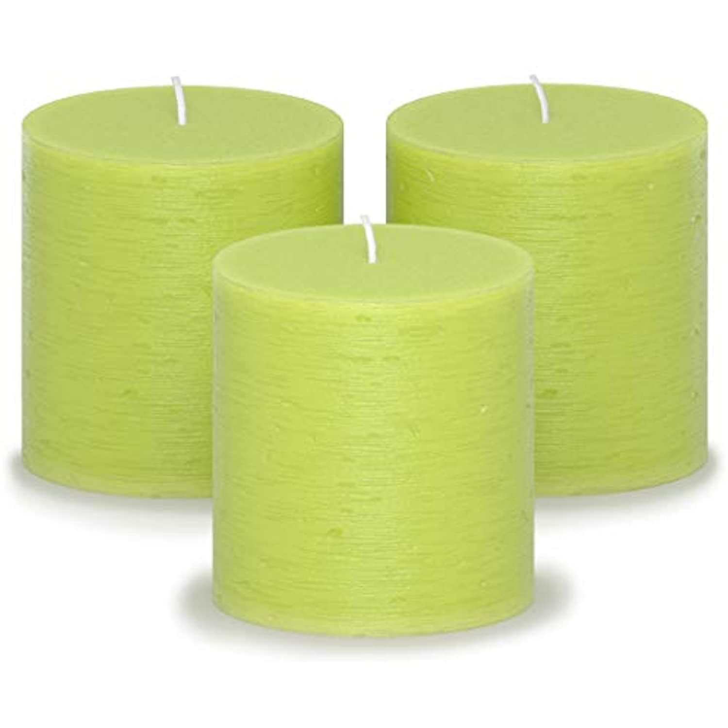 Candwax Candles for Home Set of 3 pcs Unscented and Long Lasting Candles Ideal 