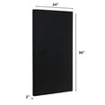 thumbnail image 3 of ATS Acoustics Microsuede Acoustic Panel 24" x 36" x 2" Square Edge (Black), 3 of 8
