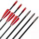 thumbnail image 5 of 6mm Fiberglass Arrows 31 Hunting Practice Arrows Spine 800 for Recure and Compound Bow Target 6/12/24pcs, 5 of 5
