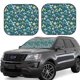 thumbnail image 1 of Fotbe Floral Juego de 2 Piezas de Parasoles para Parabrisas | Bloqueador Solar para Auto | Accesorios Plegables para Protección Solar Interior-Small, 1 of 6