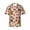 Boxer Dog Valentines Love Cupcakes, variant on Christmas Men'S 3d Print Casual Button Down Shirts, Novelty Hawaiian Short Sleeves Xl