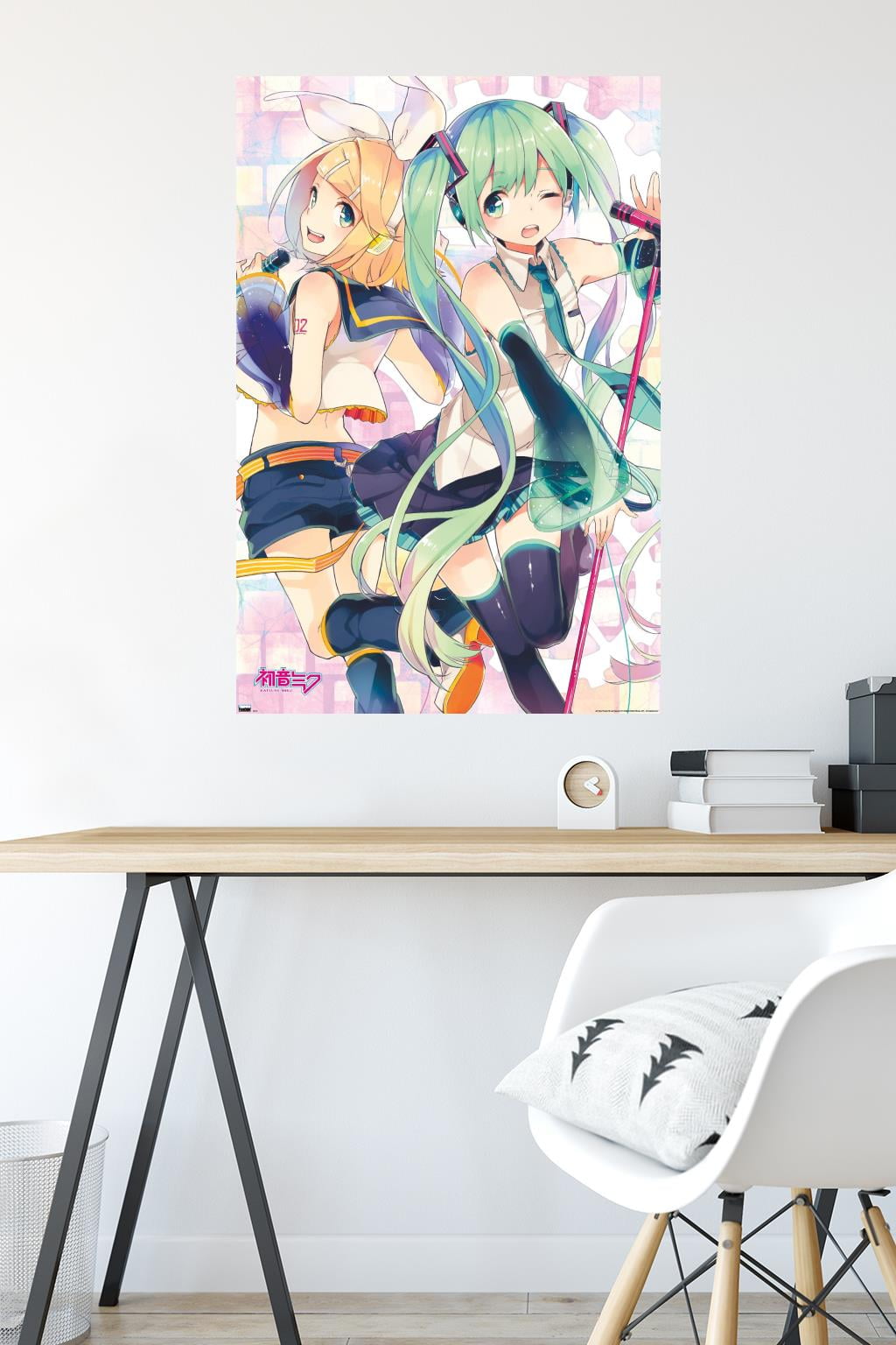 Hatsune Miku - Duo Wall Poster, 22.375" x 34"
