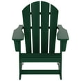 thumbnail image 4 of Polytrends  Laguna Hdpe All Weather Outdoor Patio Rocking Chair Dark Green, 4 of 5