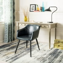 SAFAVIEH Adalena Midcentury Modern Accent Chair, Dark Grey