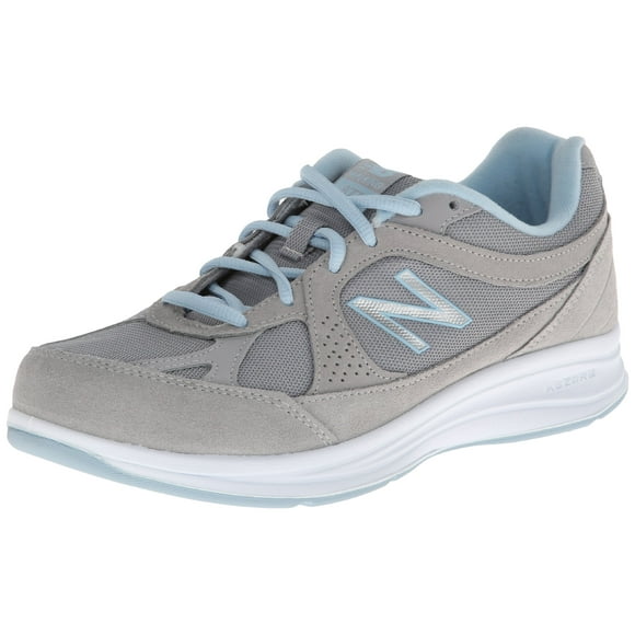 New Balance Women's WW877 Walking Shoe,Silver,8 2A US