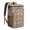 Beige Baseball Gear, variant on Travel Cooler Bag - Beige Baseball Gear Pattern Camping Beer Cooler Backpack with Bottle Opener- Waterproof Insulated Picnic Backpacks - Cooler Bag for Beach