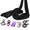 Black, variant on Black Aerial Silks Equipment Set 11 Yards Yoga Hammock Swing for Acrobatic Circus Dance