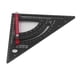thumbnail image 5 of Regla triangular de aleación de aluminio, regla triangular para carpintería con herramienta de diseño de escuadra de carpintero, regla triangular con goniómetro de primera línea, 5 of 8