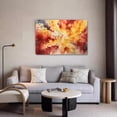 thumbnail image 5 of Vibrant Abstract Painting Fusing Red Yellows And Blue Evoking Energy And Motion Canvas Poster Bedroom Decor Sports Landscape Office Room Decor Gift,Frame-style,20x30inch(50x75cm), 5 of 8