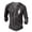 Black, variant on Men T Shirts Product Category Men T Shirts | Product Title Mens Summer Fashion Retro Old Basic Button Placket Small Print Long Sleeve Shirt Long Sleeve Shirt T Shirt