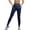 Navy-07, variant on Full Length Athletic Leggings - Kids High Waist Lounge Pants Active Dance Running Yoga Tights