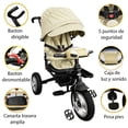 thumbnail image 3 of Triciclo Evolutivo Angelin Baby  Llanta de Aire Café, 3 of 6