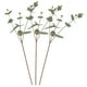 thumbnail image 3 of KAKOWELY 3 tallos de eucalipto artificiales, hojas de eucalipto para bodas, decoración de eucalipto falso, 3 of 5