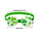 thumbnail image 3 of Decoraciones para el Día de San Patricio, Accesorios para el Día de San Patricio, Pajarita Verde para Gatos y Perros, Nuevos Tréboles de Cuatro Hojas Decorativos para Mascotas Pequeñas y Medianas, Paj, 3 of 6