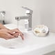 thumbnail image 3 of Jabonera con forma de concha, bandeja de jabón compacta de plástico con función de drenaje automático, jabonera para baño, 3 of 8