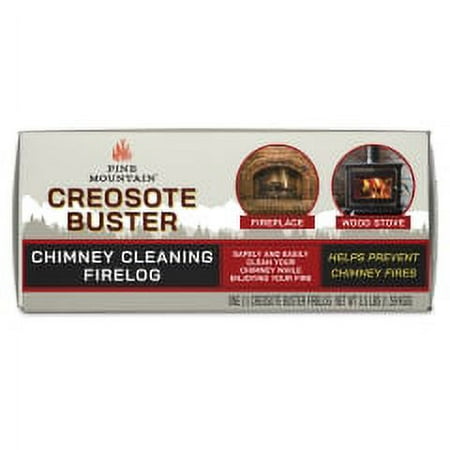 6PC Royal Oak Royal Oak - 525-160-881 - Pine Mountain Creosote Sweeping Fire Log - 1/Pack