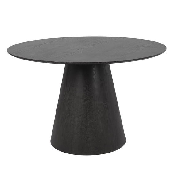 Mesa de Comedor Olvia Negra Moderna | Mesa para Comedor o Cocina de Diseño Elegante y Resistente
