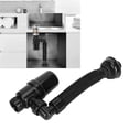 thumbnail image 4 of YAHHU Black Anti‑Bacterial P‑Type Drain Pipe – 5.12″ × 14.57″ Flexible Spring Hose, Anti‑Clog, Deodorizing, Universal Shower & Toilet Connector, Easy Under‑Sink Install, 4 of 12