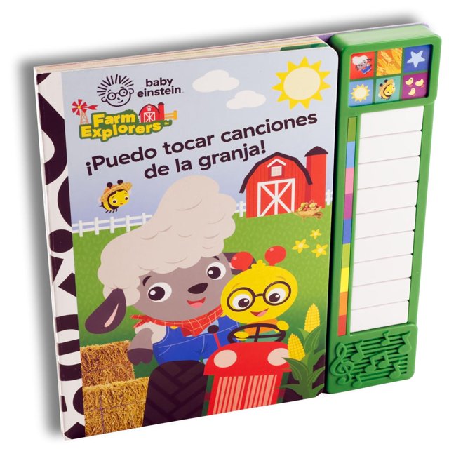 Baby Einstein: Farm Explorers - ¡Puedo tocar canciones de la granja! Libro Interactivo con 6 Cancion