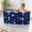Starry Blue, variant on ANJORALA 55in Portable Bathtub for Adult Kids, Foldable Hot Ice Bath Tub for Bathroom, Blue White