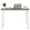 Gray & White, variant on FCH Computer Desk, 43.3 Inch Office Table, Multifunctional Modern Desk, Suitable for Gaming, Studying, Home Office, Vintage Brown & Black