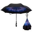 thumbnail image 4 of Inverted Adult Unisex Umbrella Windproof with C-shaped Hands B11845-1 EHD, 4 of 6
