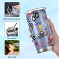 thumbnail image 5 of GZHJMY Trophy Monster Truck Travel Mug Insulated Tumbler with Lid and Straw Vehicles Racing Stainless Steel Vacuum Keeps Drinks Cold, 5 of 7