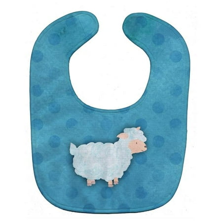 

Polkadot Sheep Lamb Watercolor Baby Bib