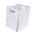 thumbnail image 4 of Pequeño cubo de basura portátil de madera para decoración cerca del escritorio del baño. 30x25x35cm, 4 of 9